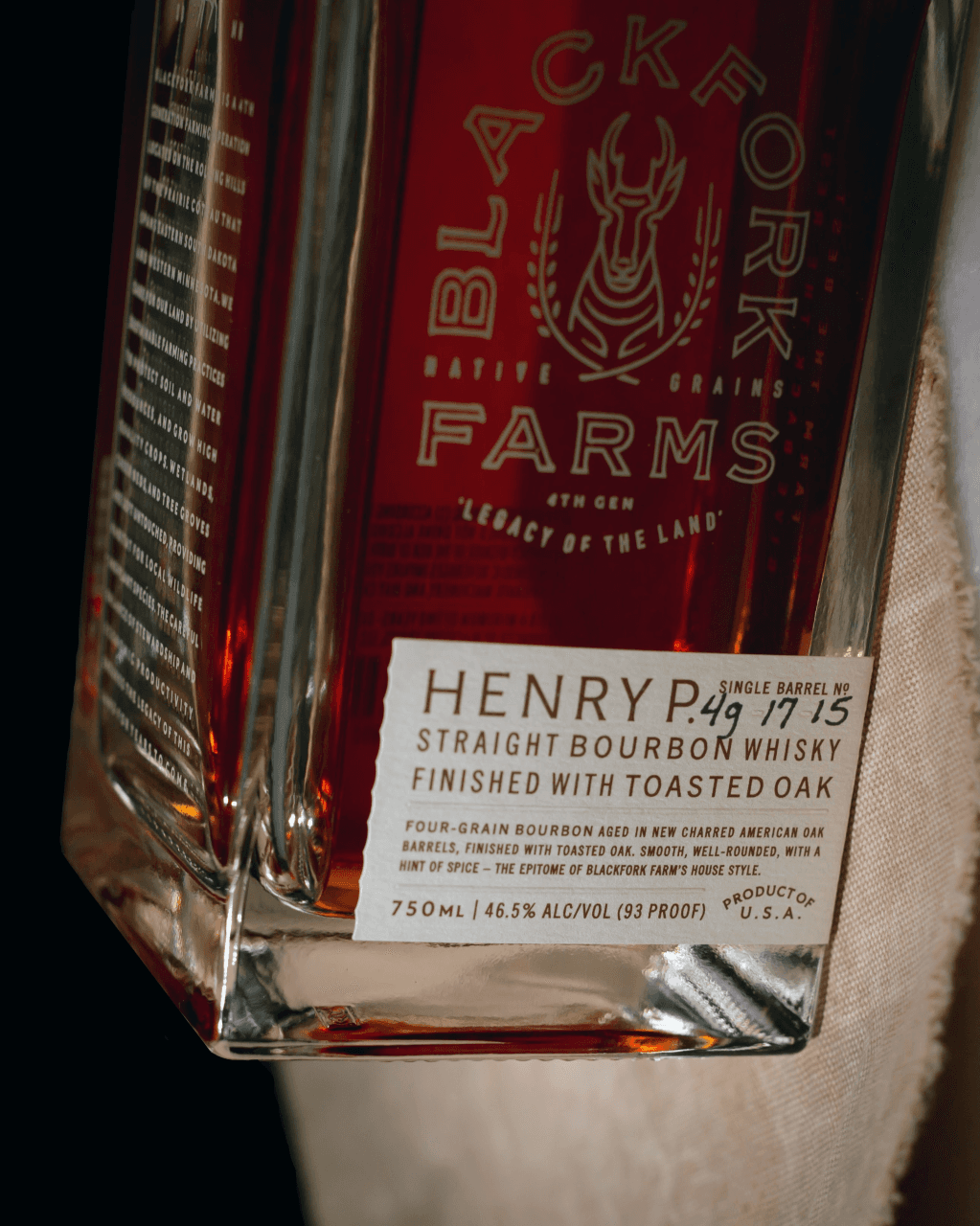 BlackFork Farms Henry P Whiskey