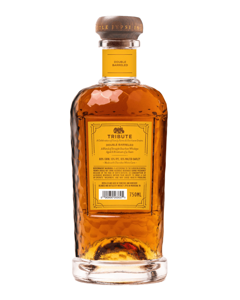 Whiskey JYPSI Tribute Double-Barreled Bourbon