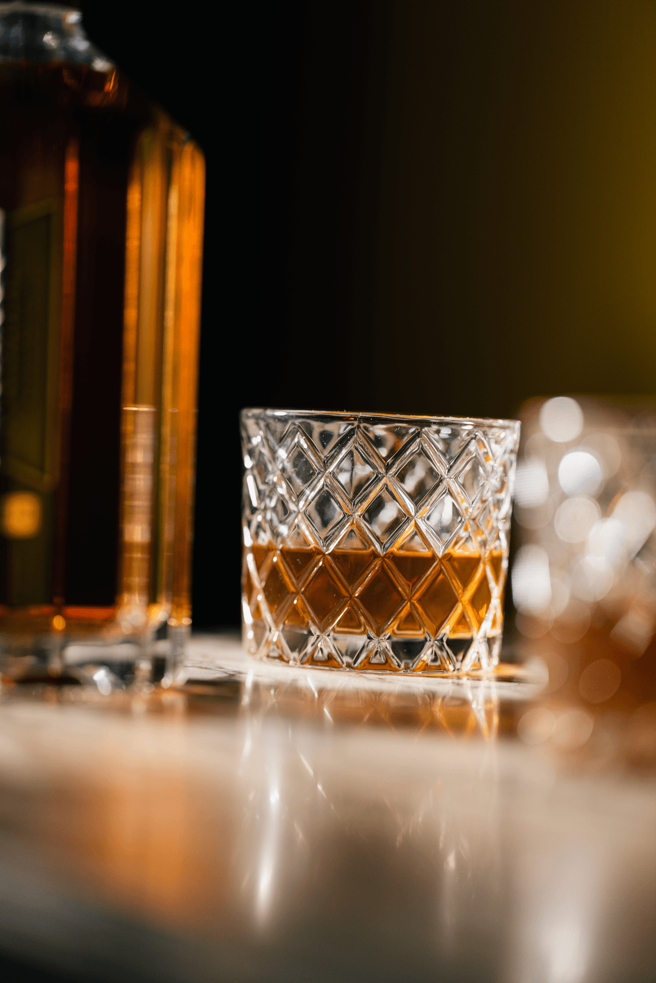 Forbidden Wheated Bourbon Batch 3 neat in glass