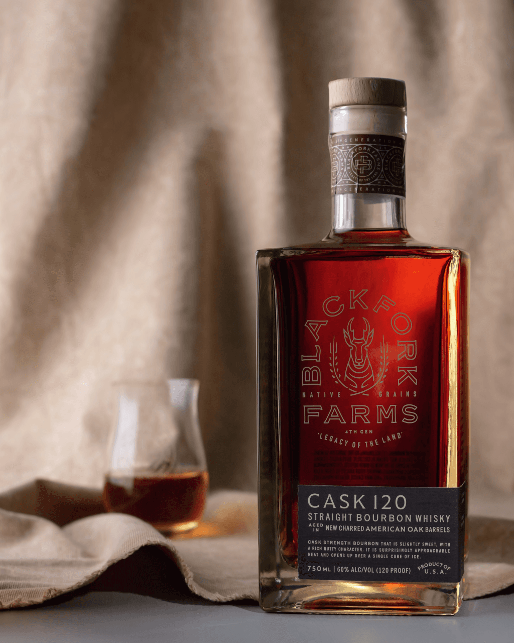 BlackFork Farms Cask 120 Straight Bourbon
