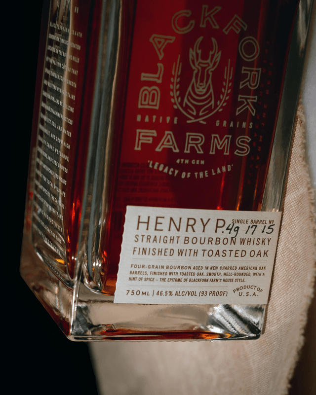 BlackFork Farms Henry P Whiskey