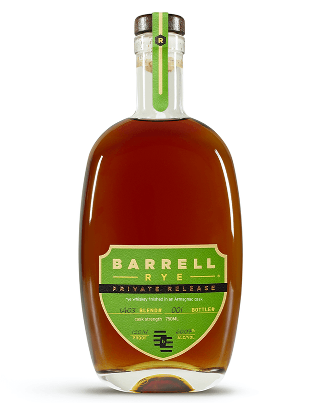Barrell Private Release Rye 1A03